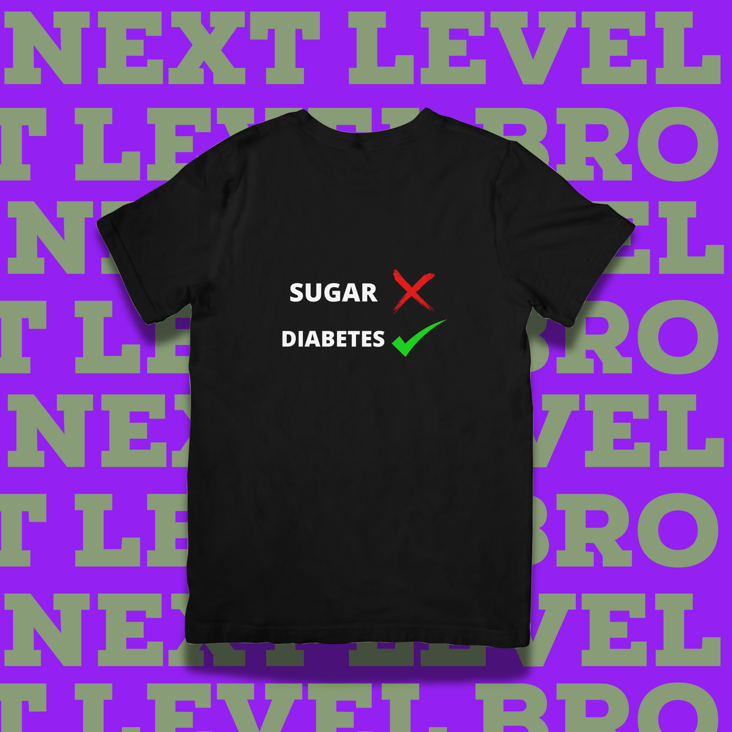 Sugar and Diabetes Men's T-shirt