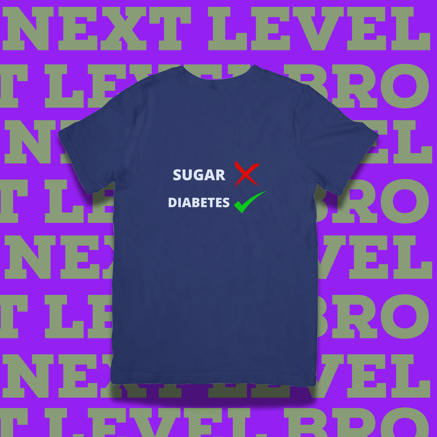 Sugar and Diabetes Men's T-shirt